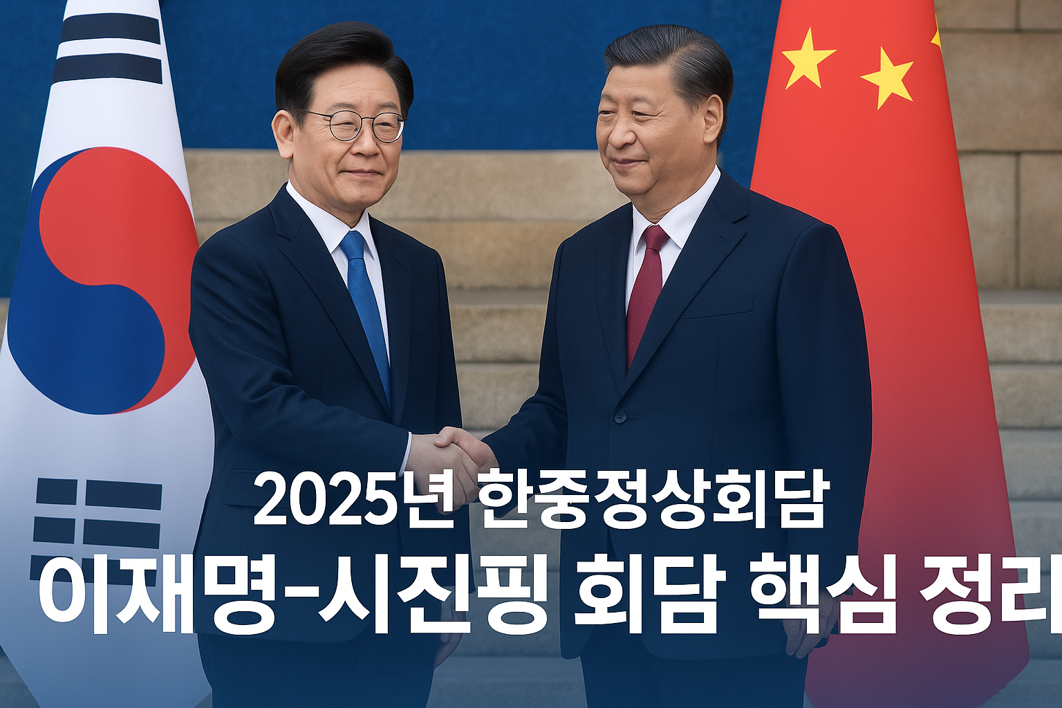 2025 한중정상회담 주요 의제 및 협력